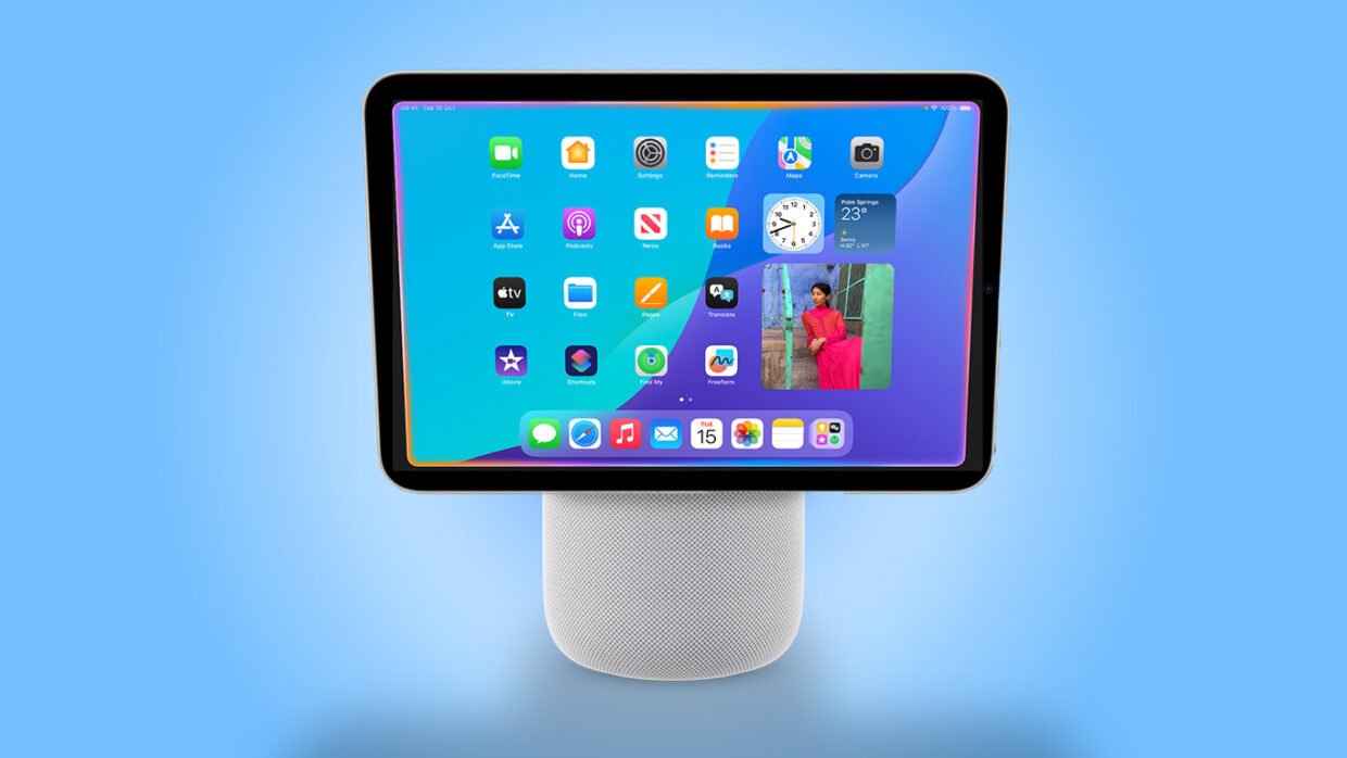 Home hub mockup hero