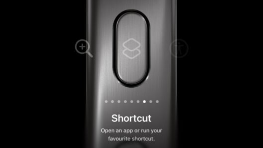 Action shortcuts header