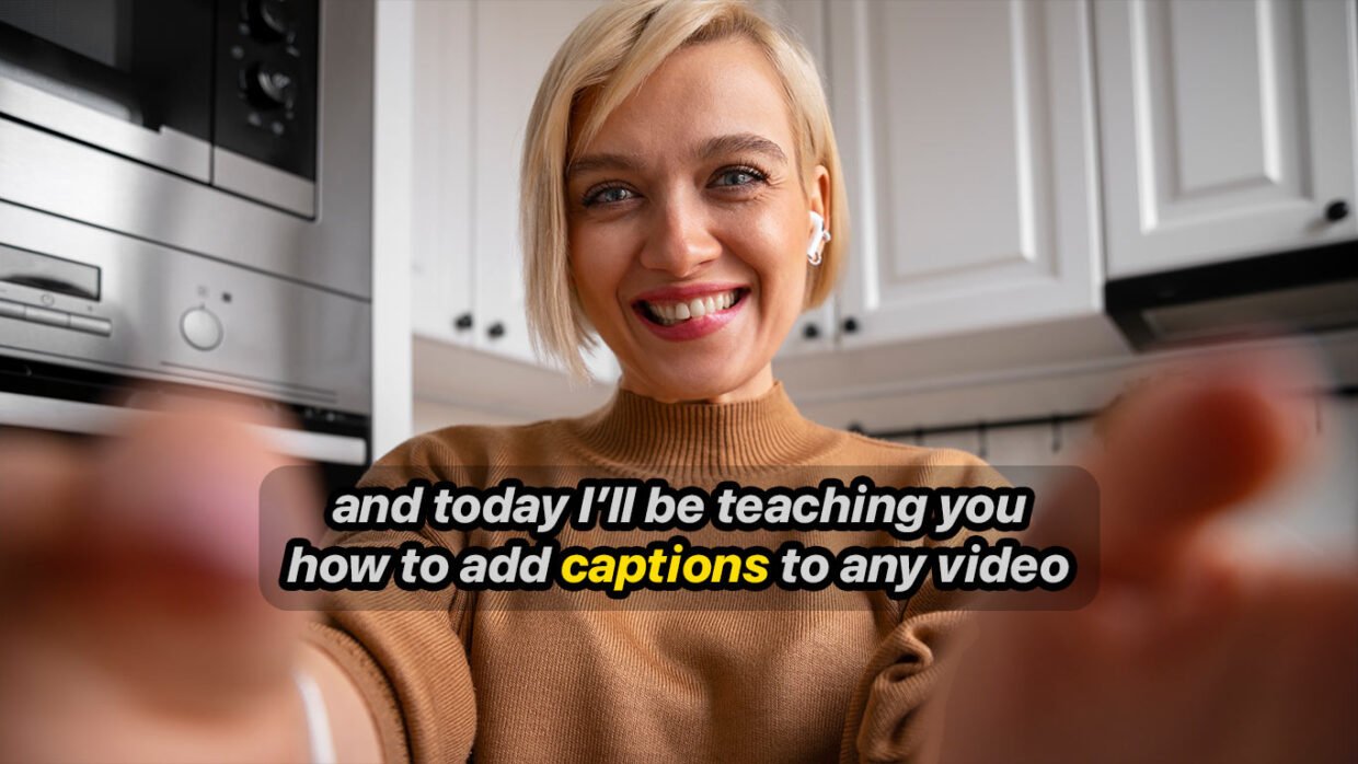 Add captions header