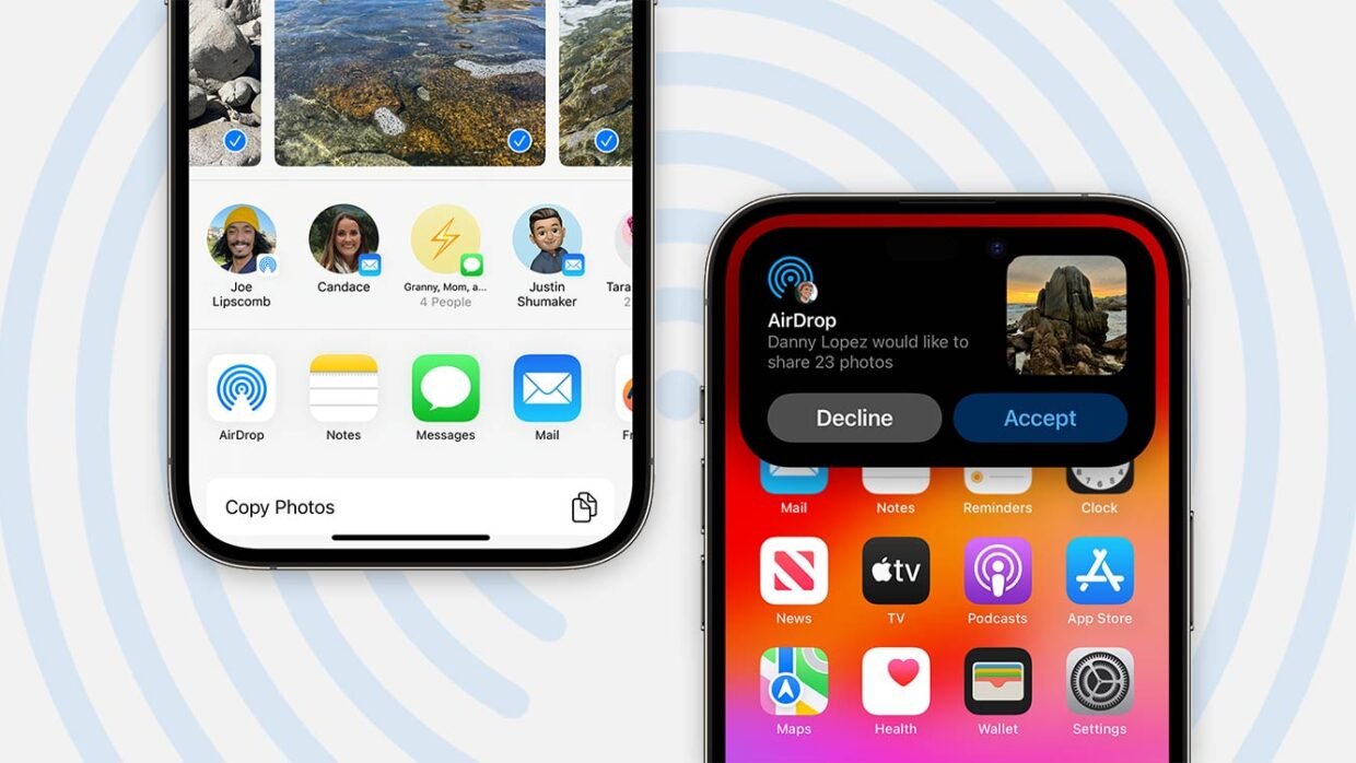 Airdrop header