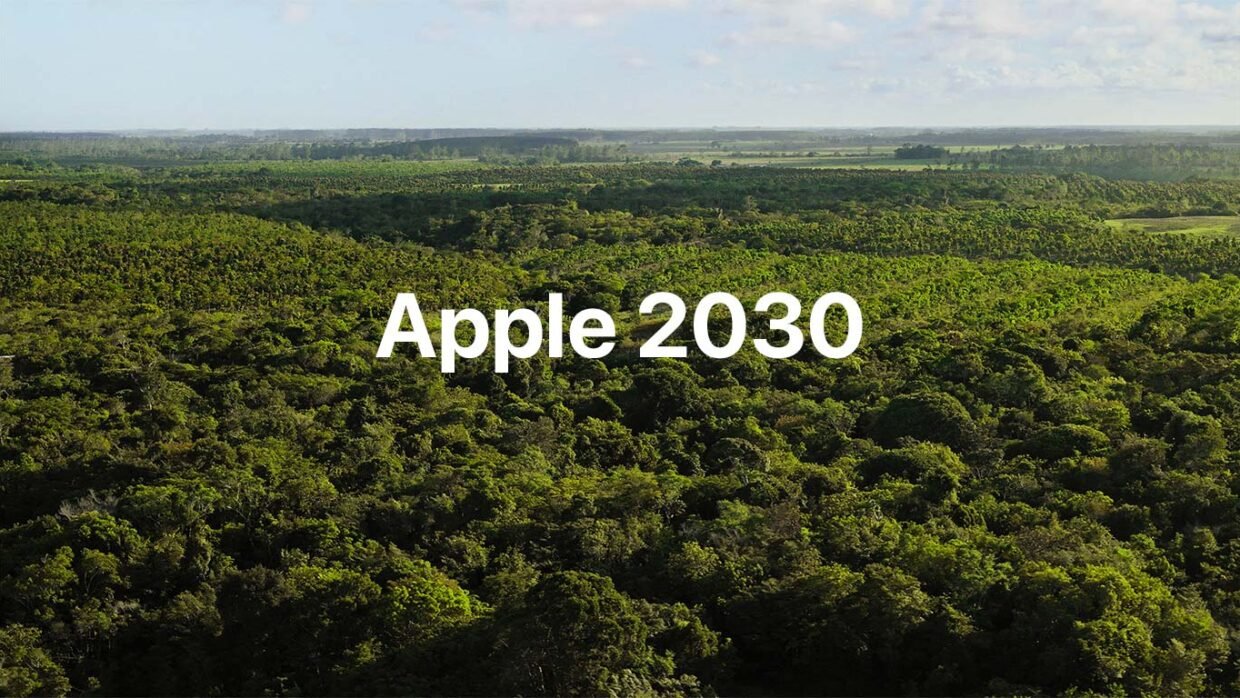 Apple 2030 forest