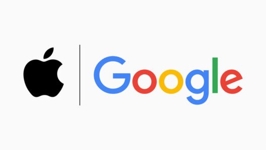 Apple google logos