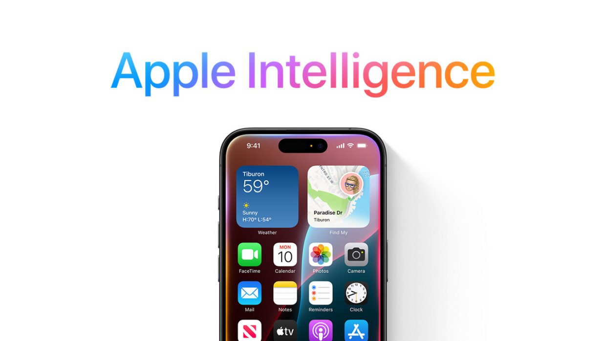 Apple intelligence header