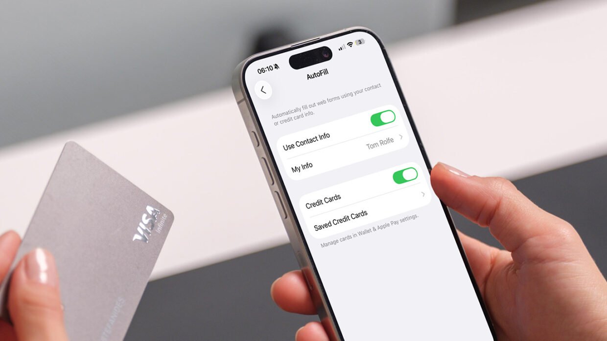 Autofill settings hero