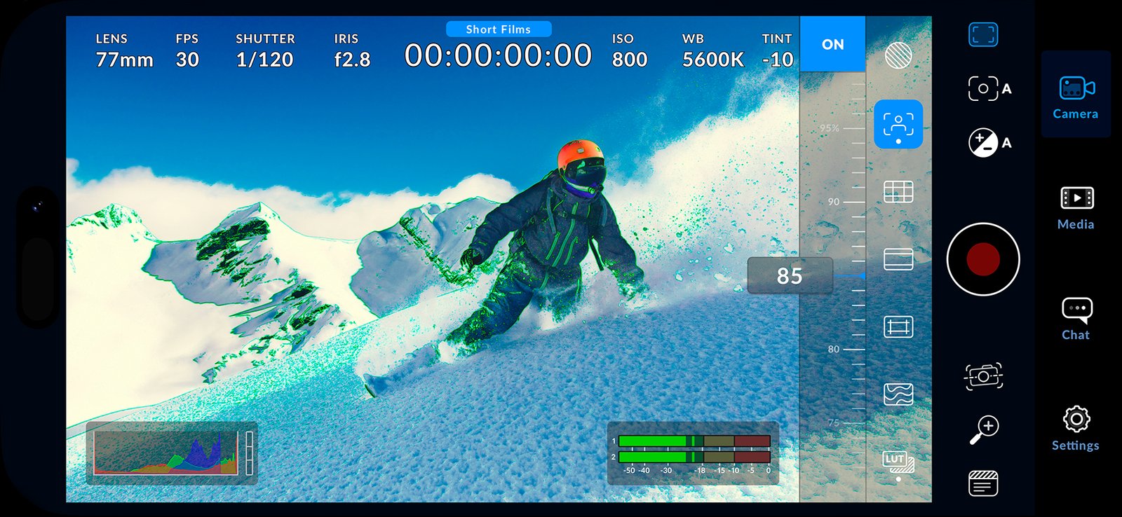 Blackmagic Camera for iPhone