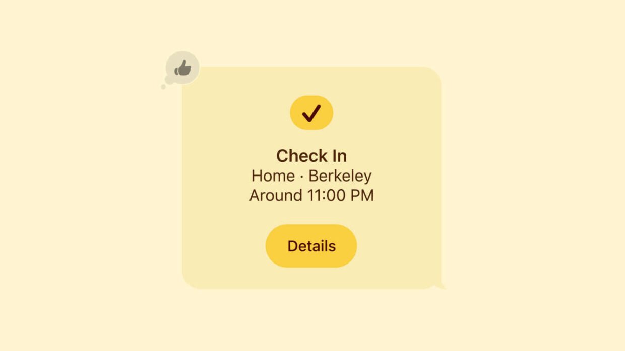 Check in safely