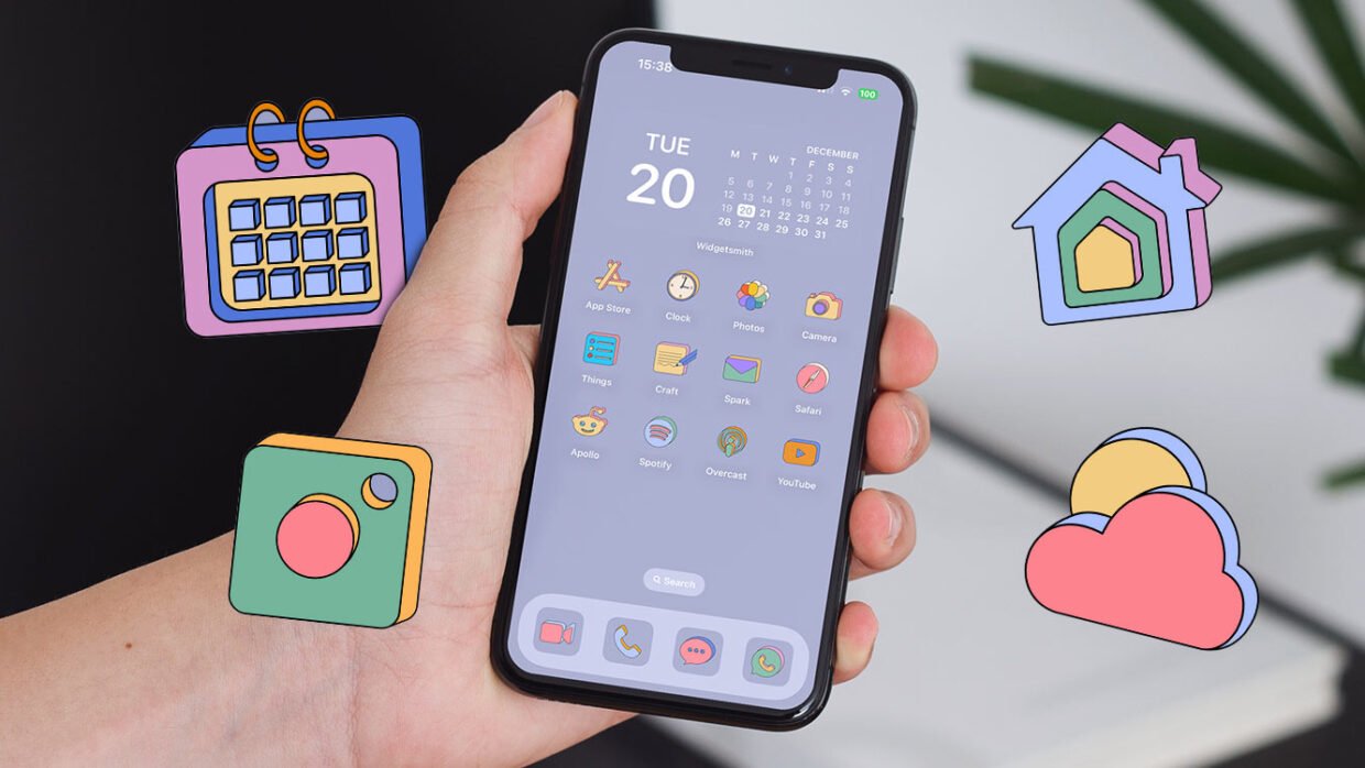 Custom app icons