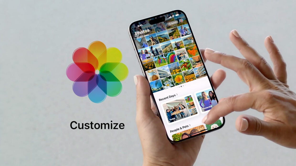 Customize photos