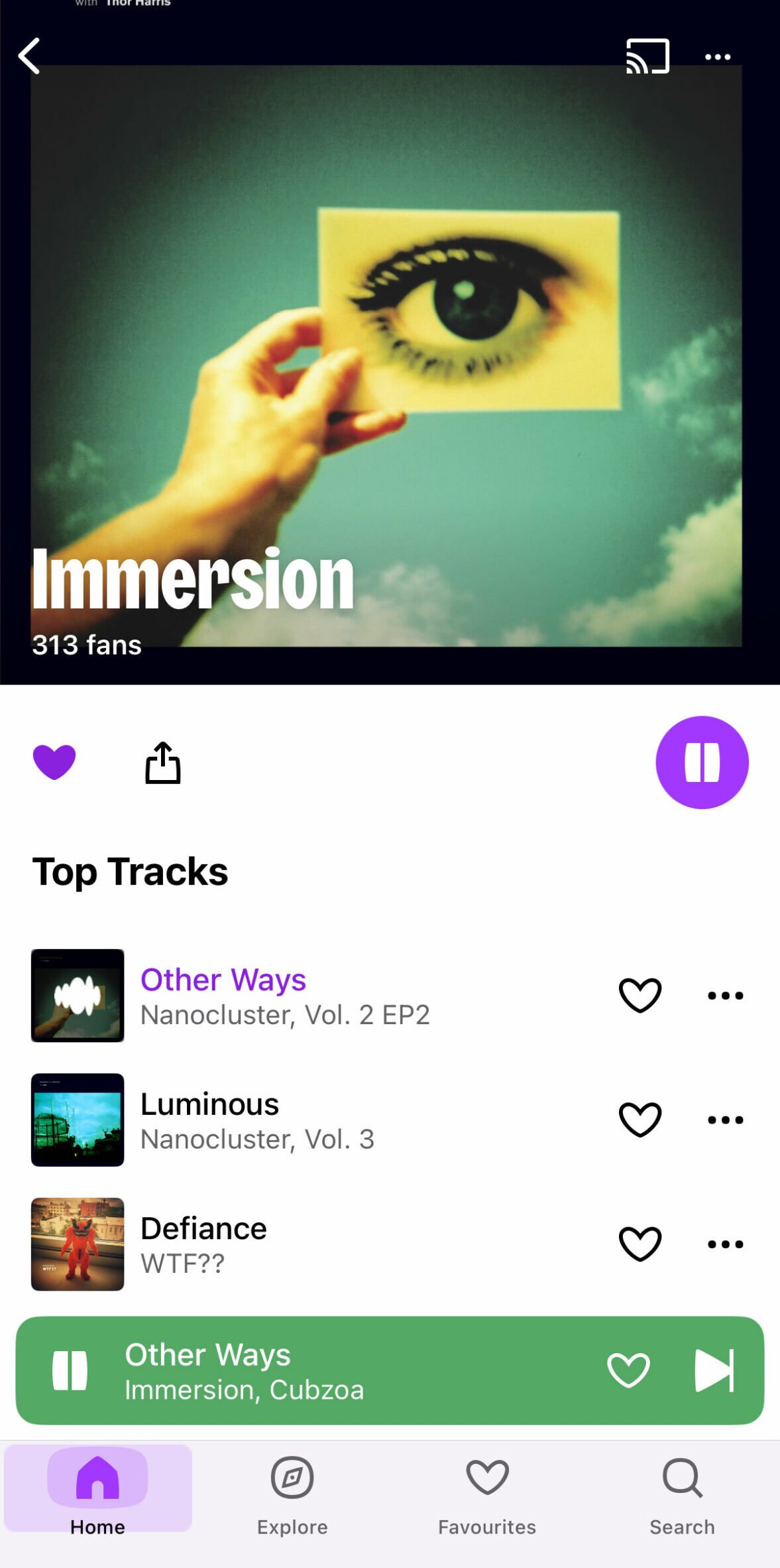 Deezer playback