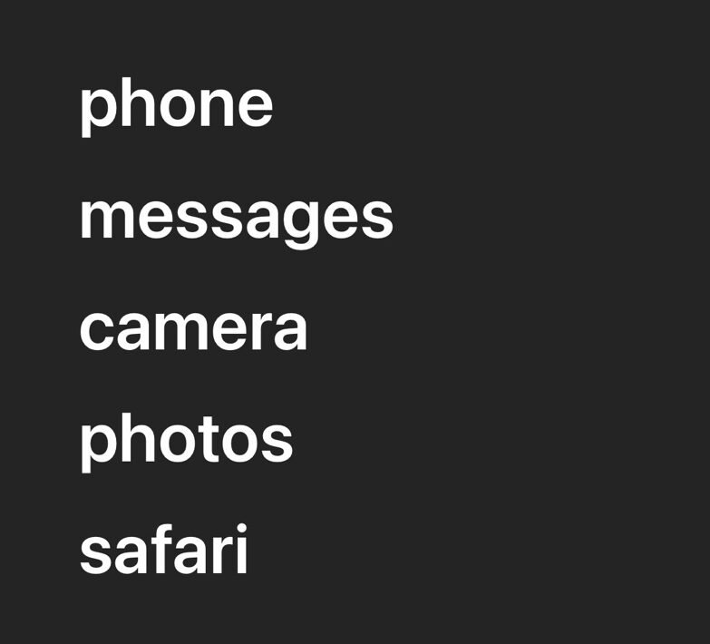 Dumb Phone app
