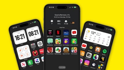 Focusmode homescreens