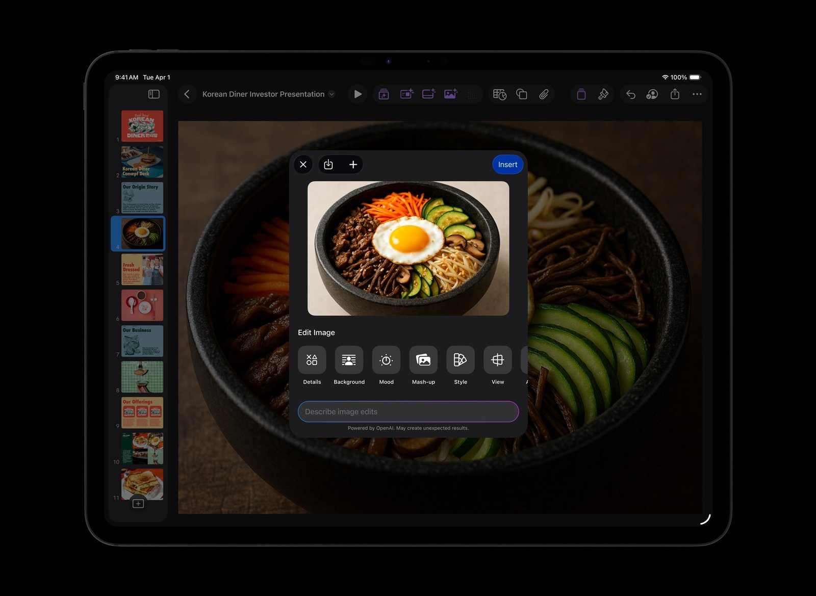 GenAI in Keynote