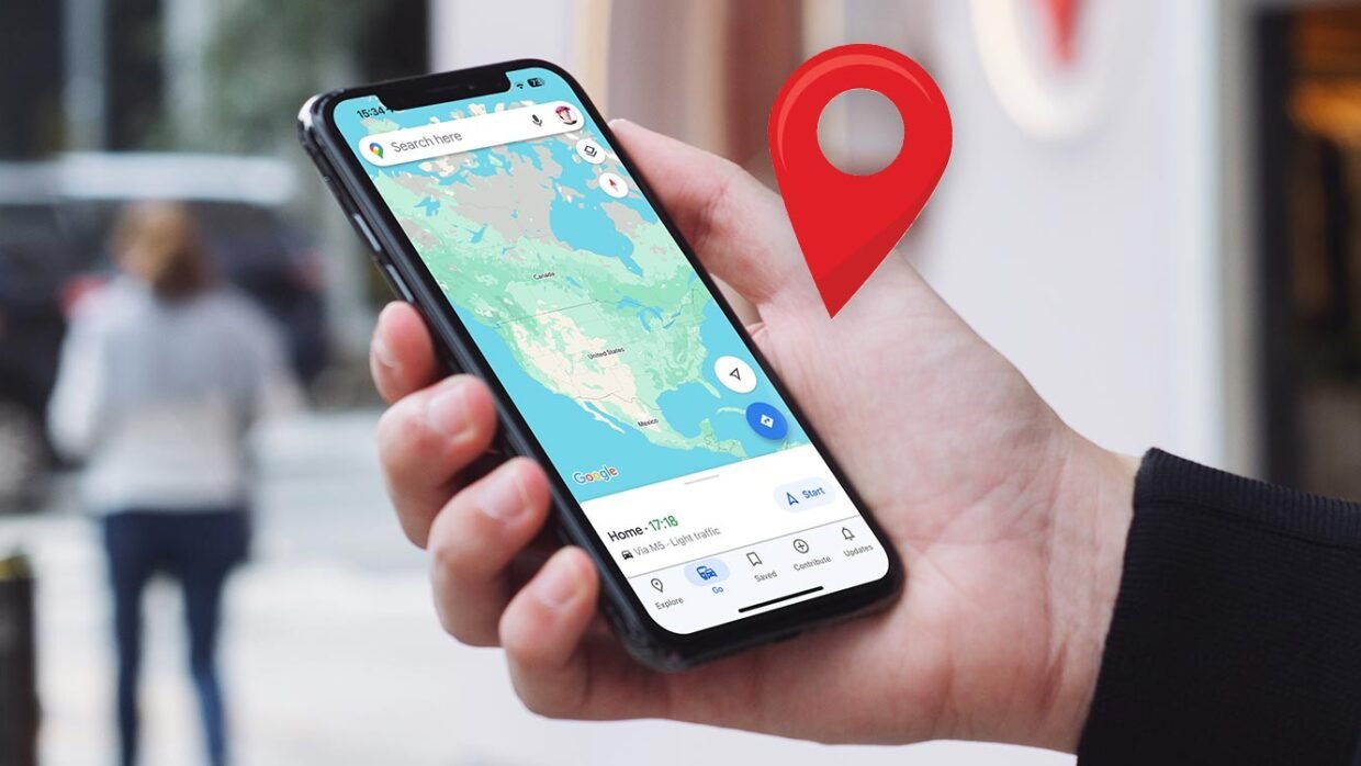 Googlemaps header