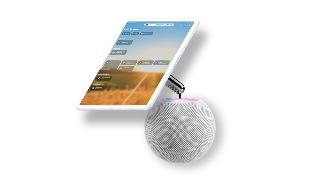 Homepad mockup
