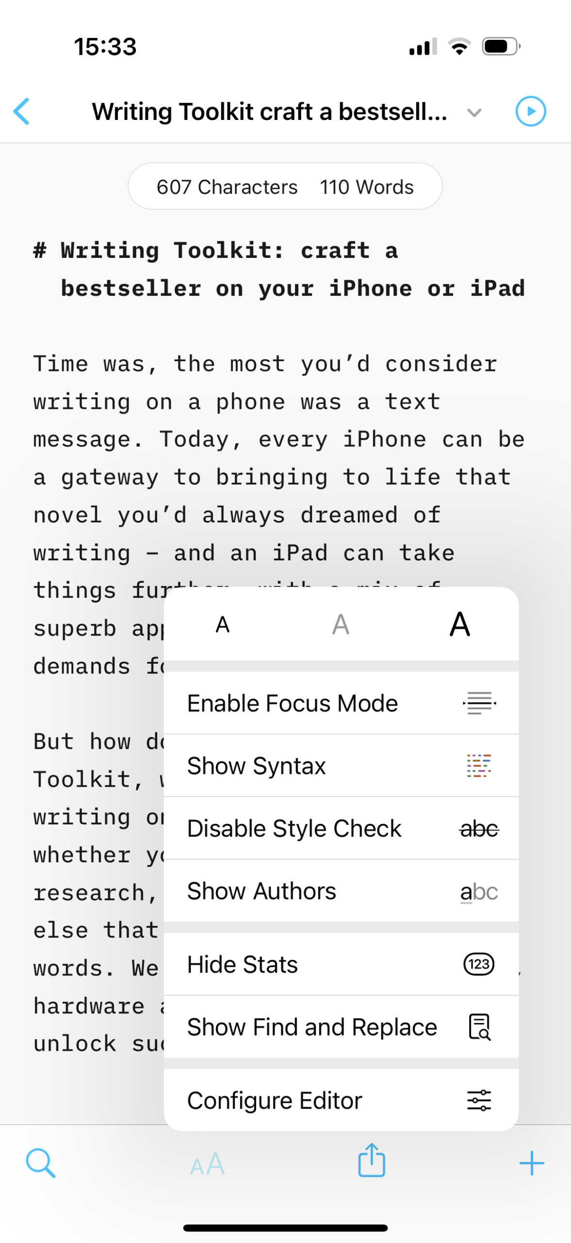 iA Writer