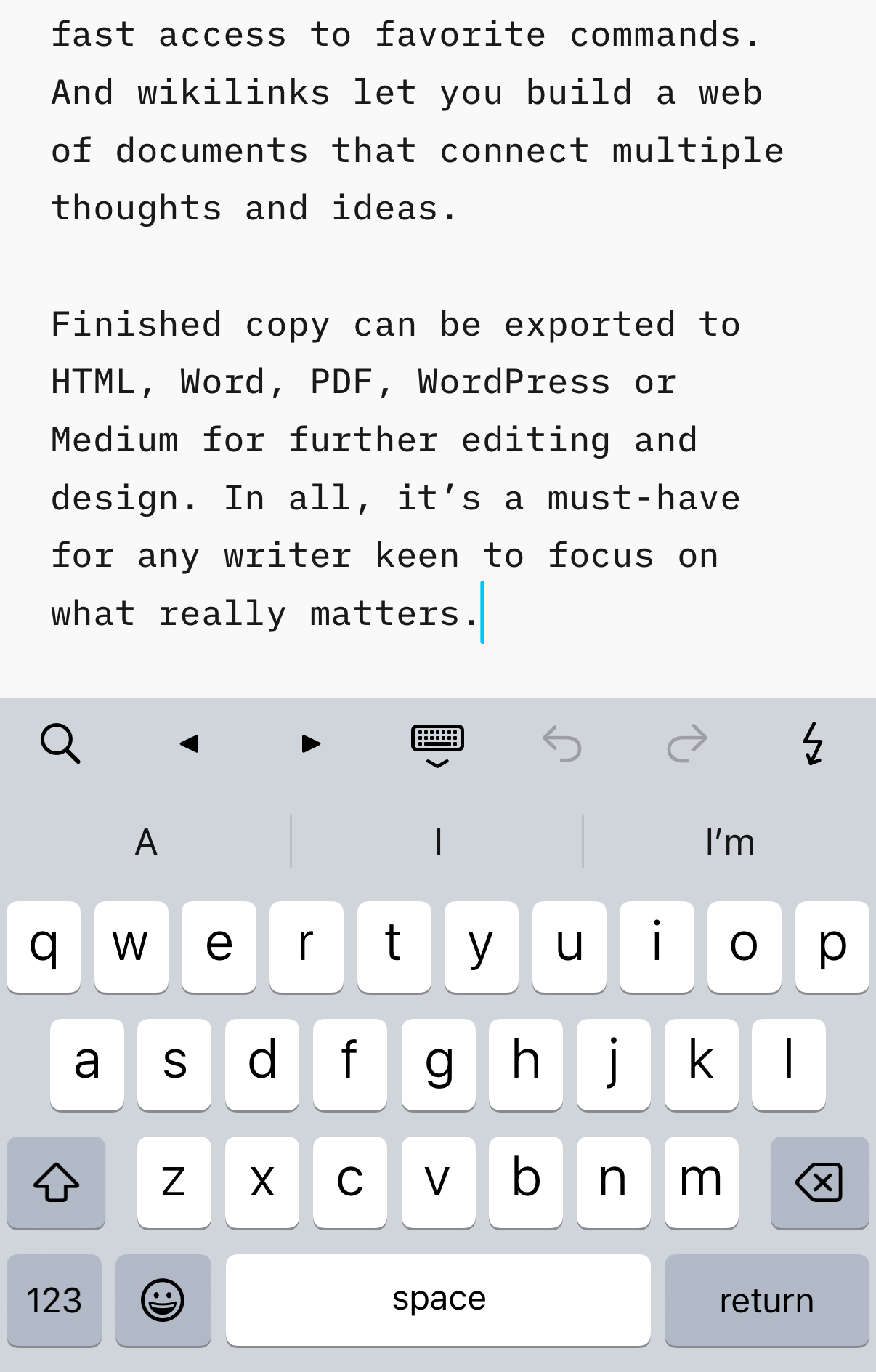 iA Writer