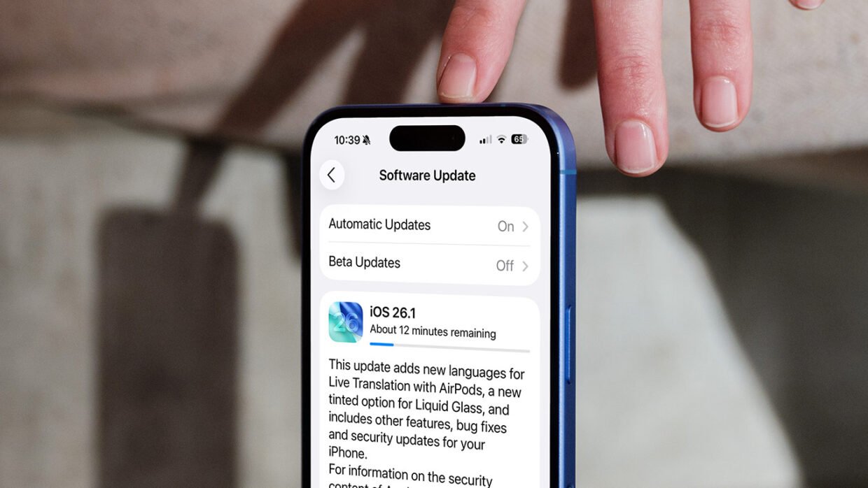 Ios 26 1 update