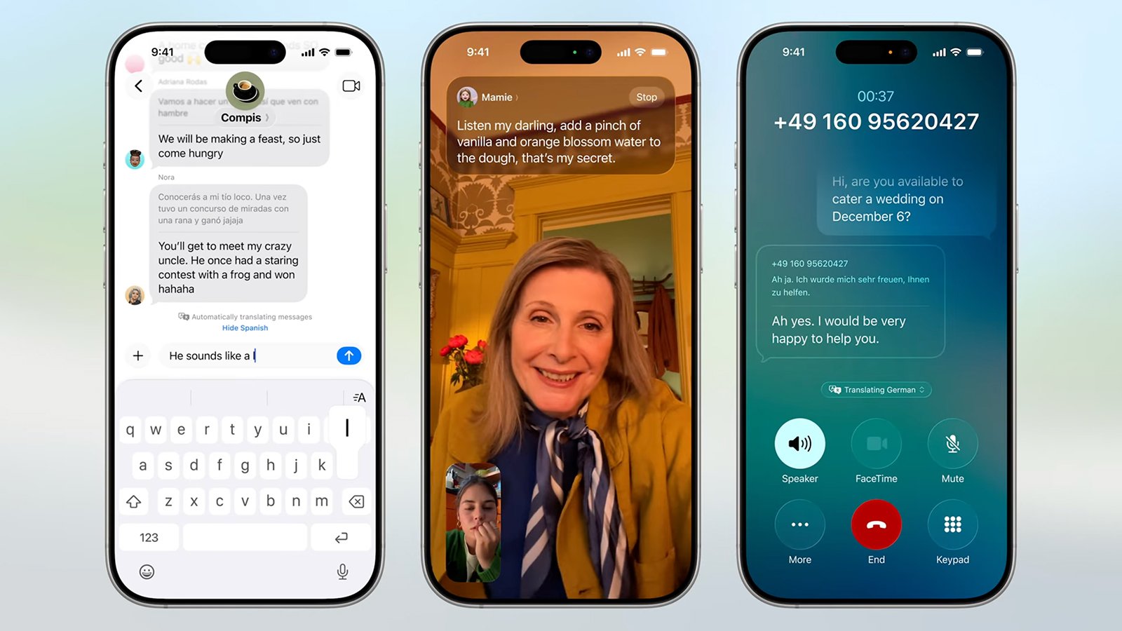 Live Translation in iOS 26