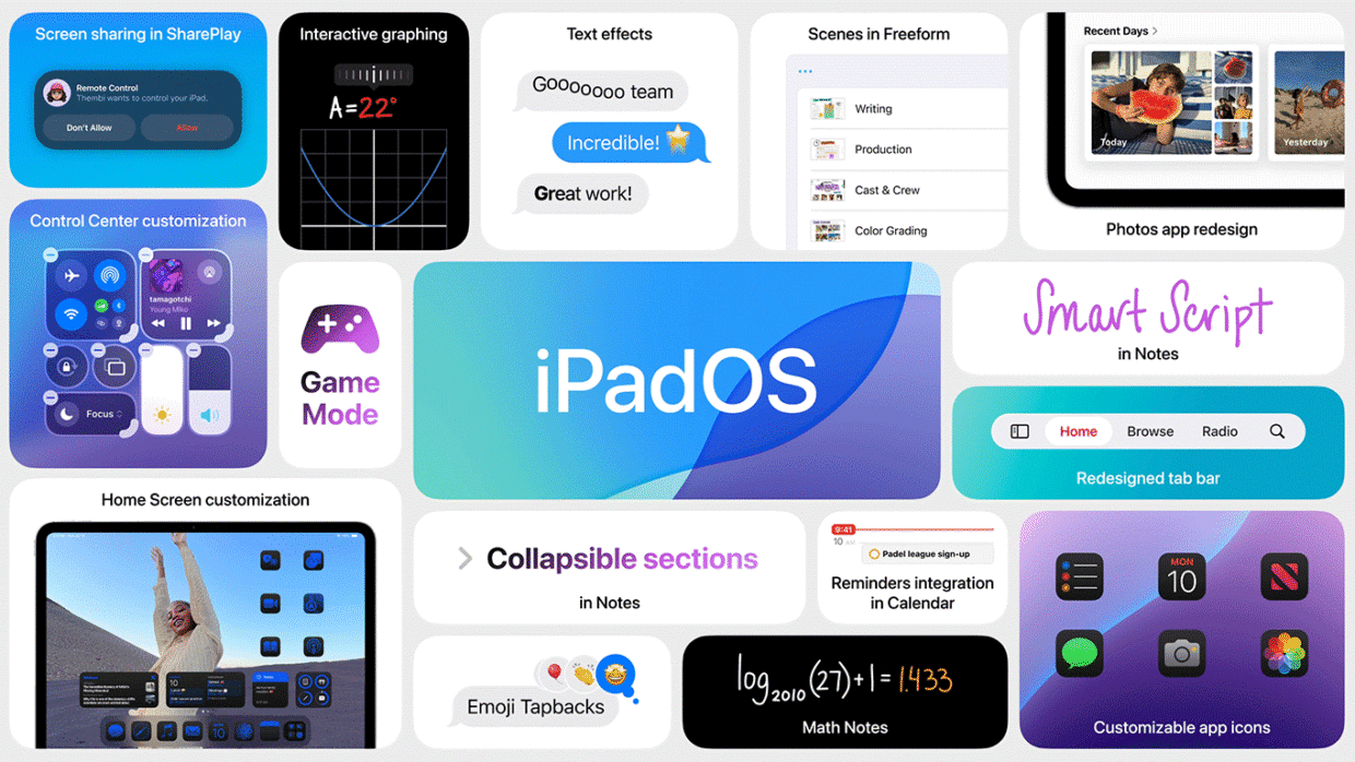Ipados18 featuresgrid