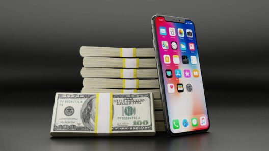 Iphone money dollars