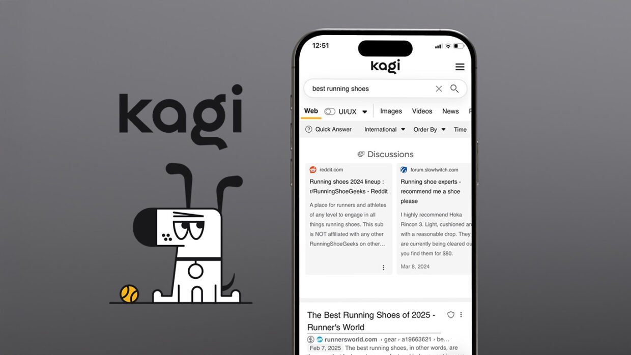 Kagi search hero