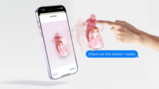 Live stickers header