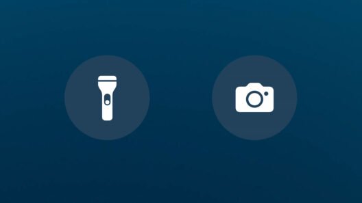 Lock screen buttons