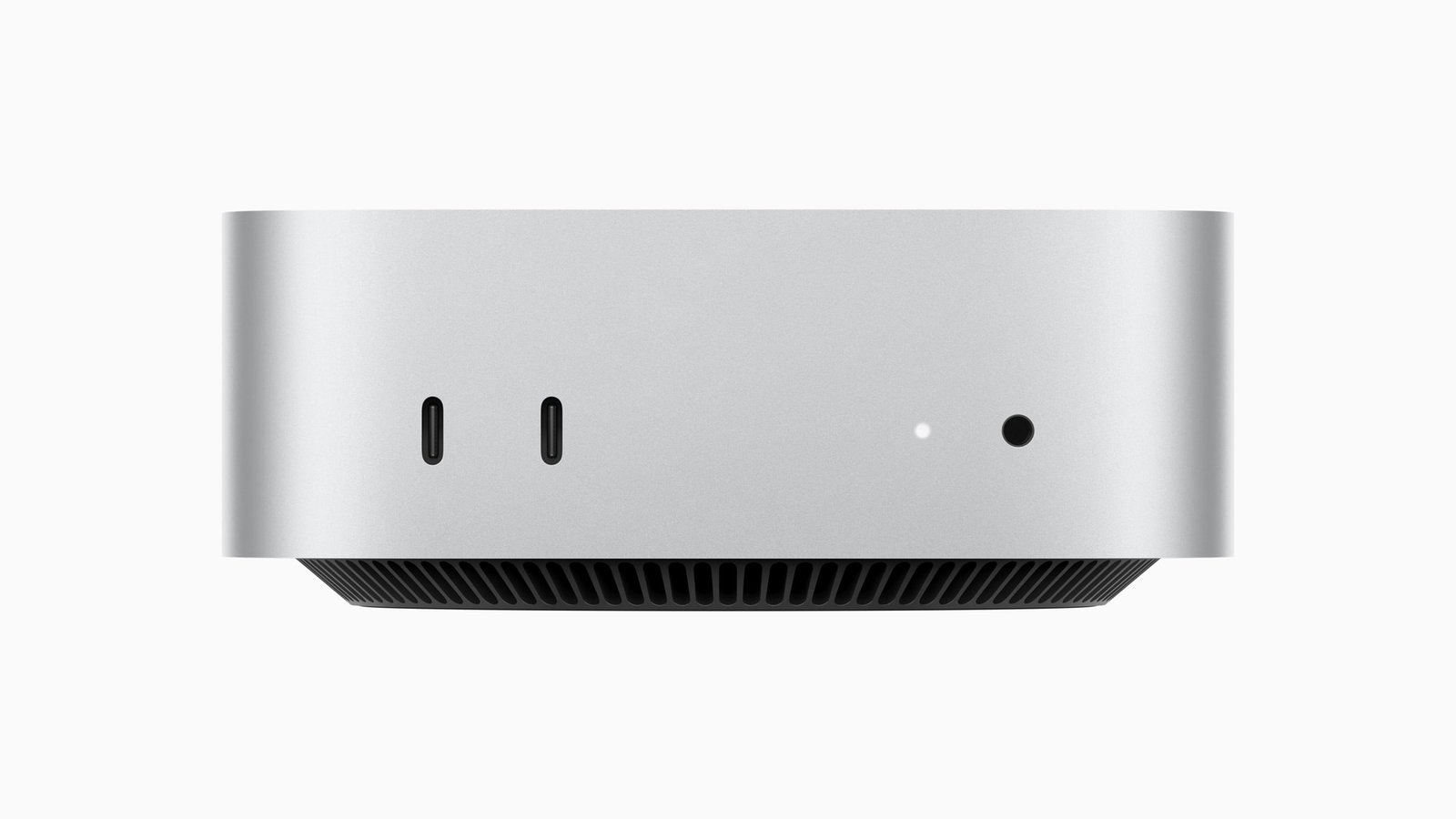 Mac mini: front