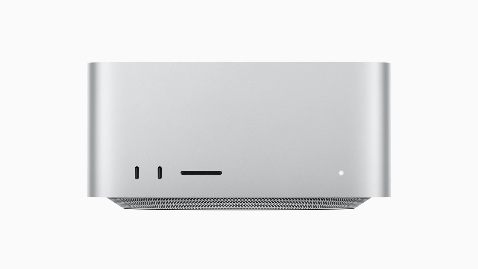 Mac Studio: front