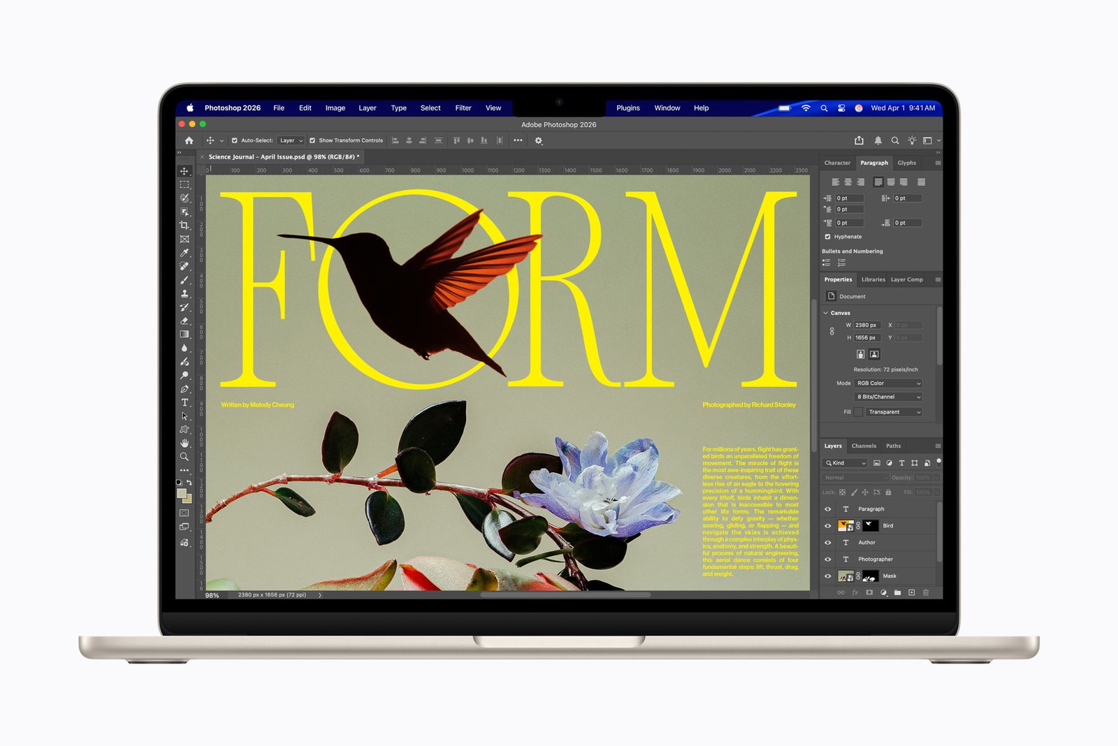 MacBook Air: front
