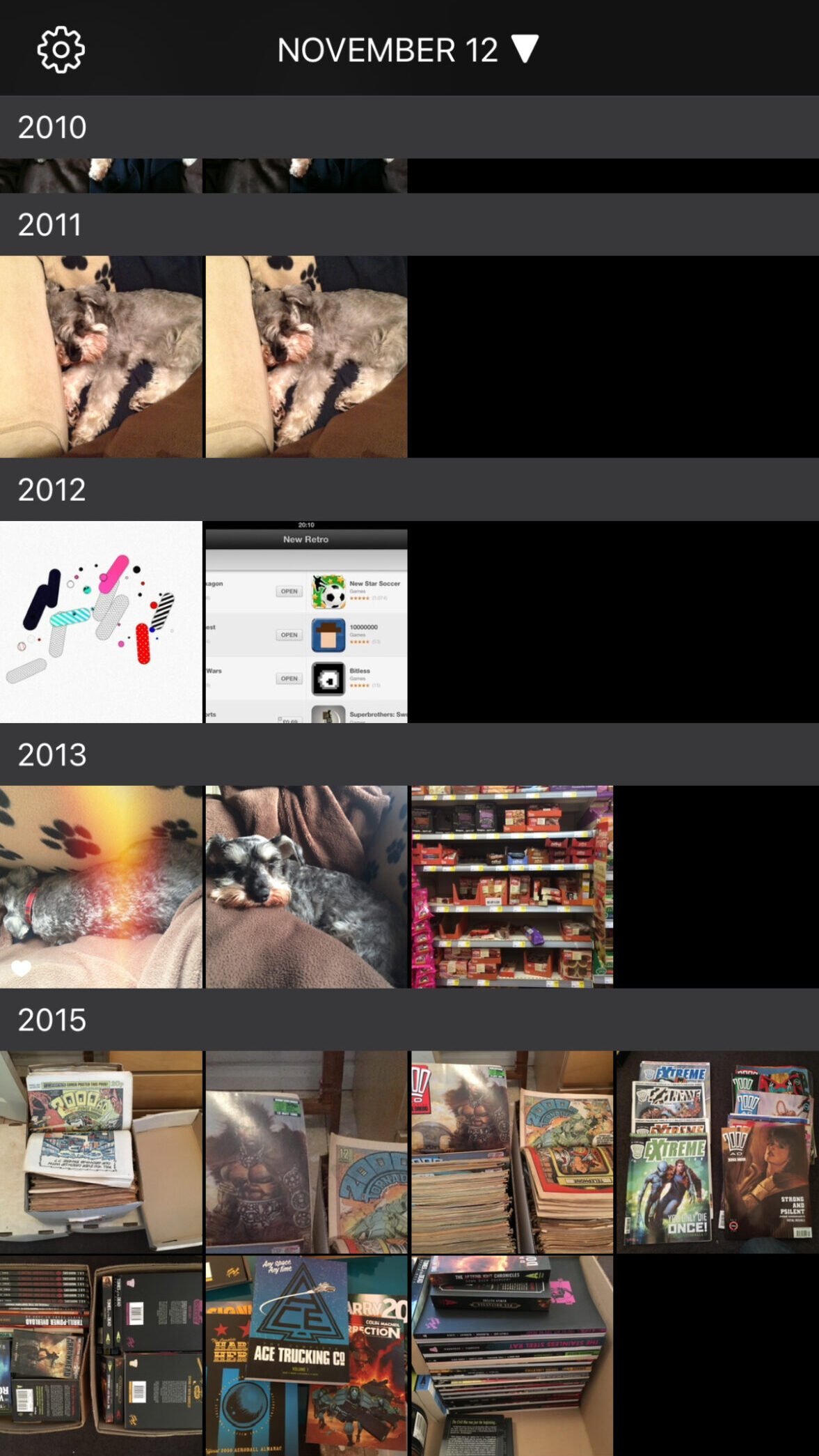 Memories app