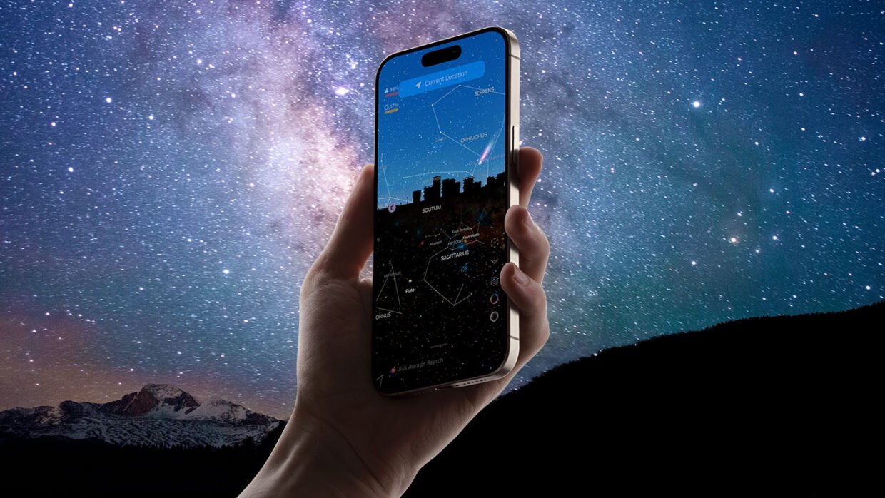 Night sky hero