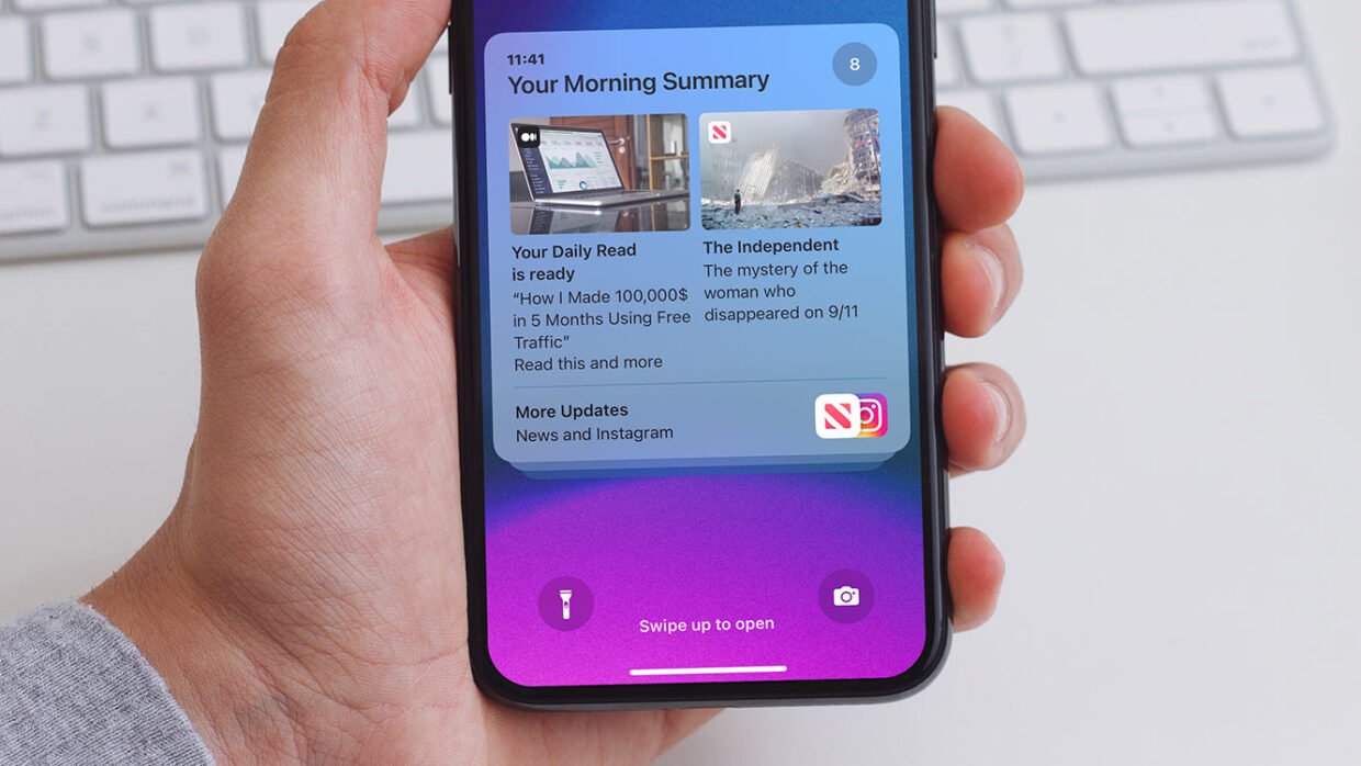 Notification summary header