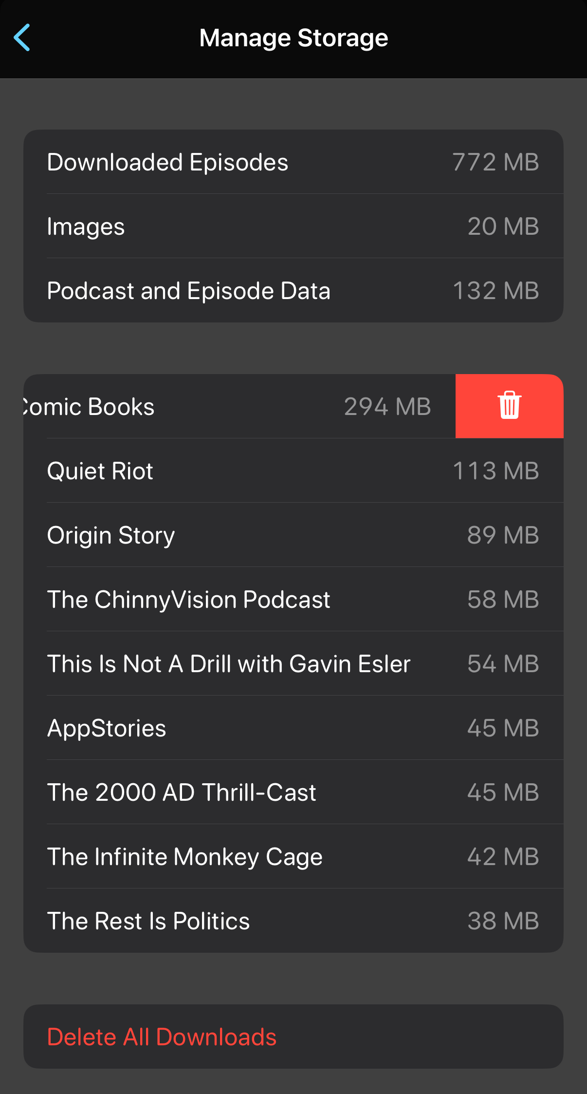 overcast-manage-storage