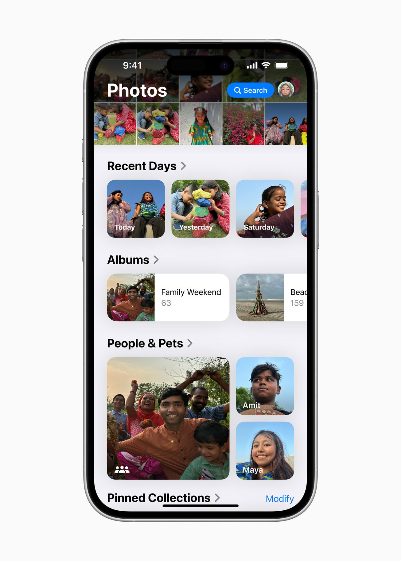 Photos in iOS 18