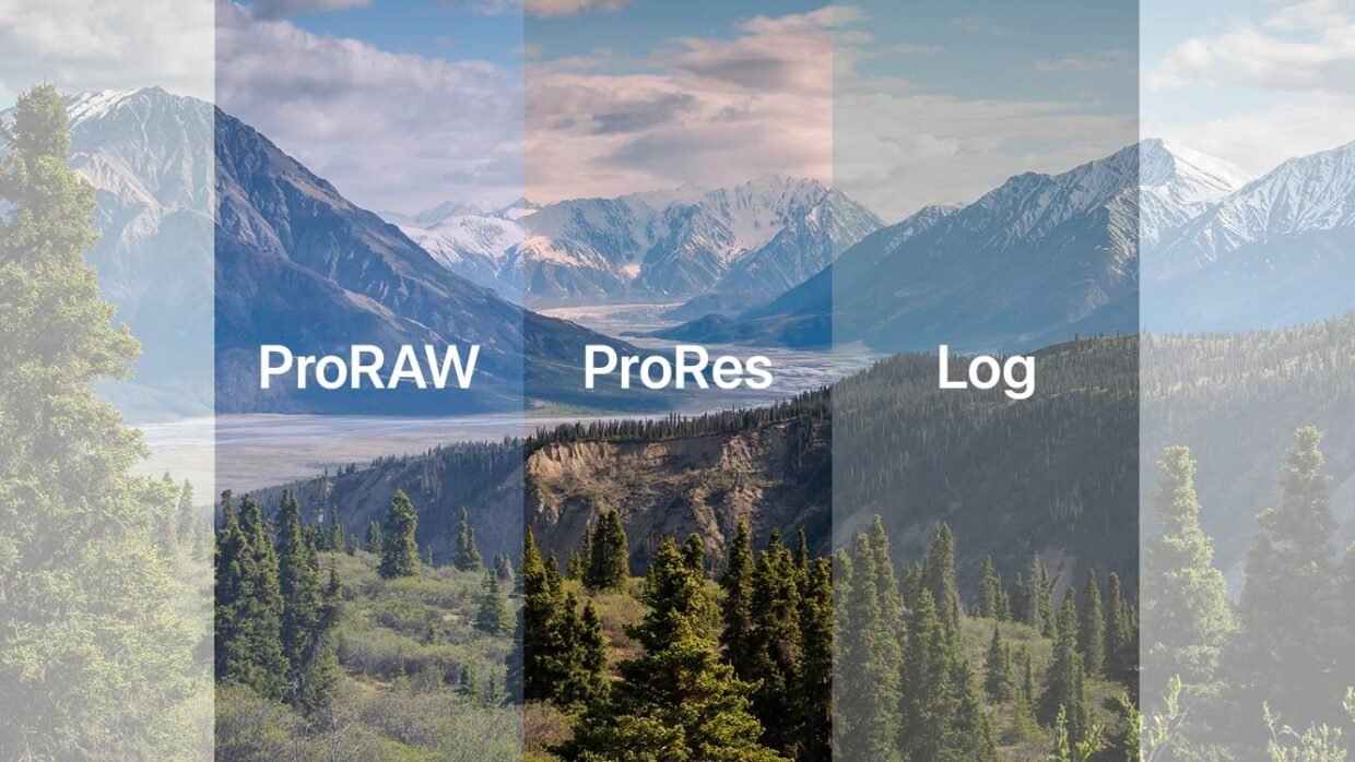 Proraw prores log