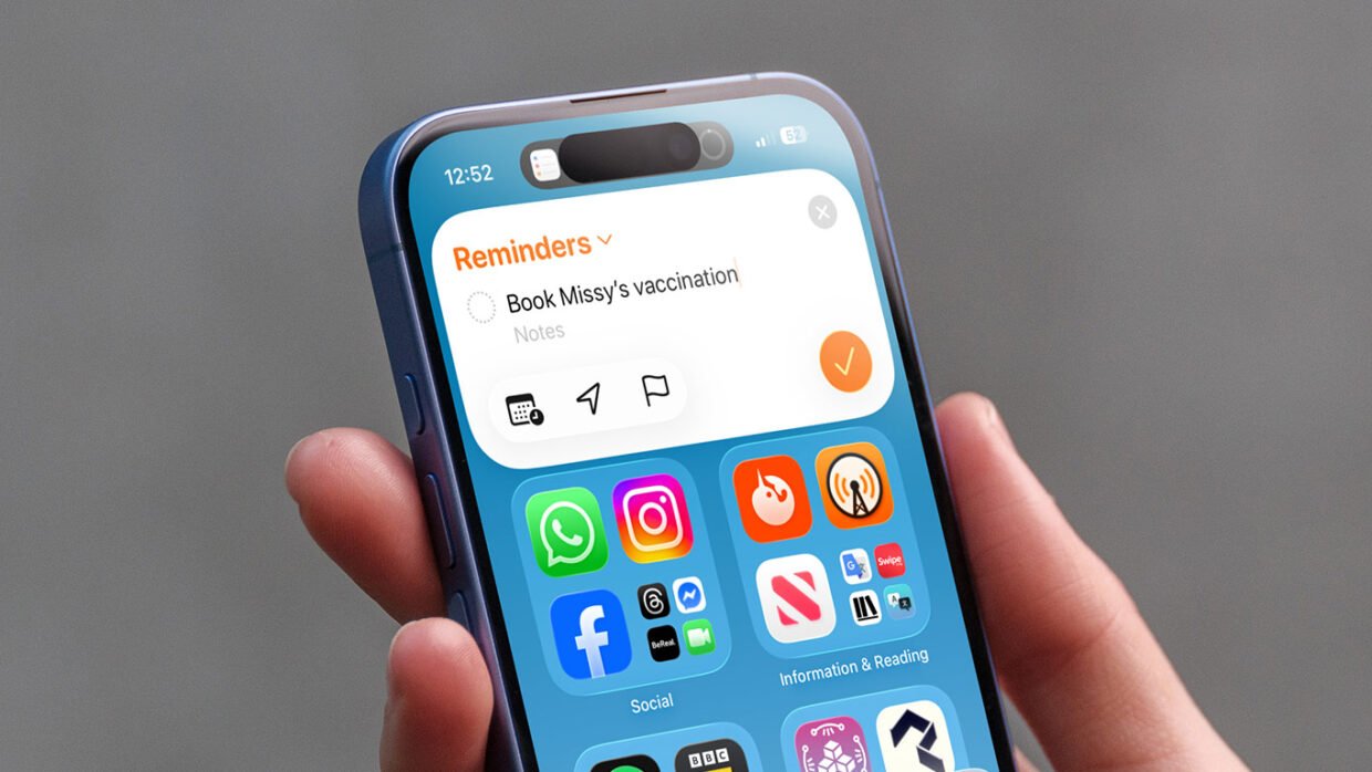 Reminders action hero