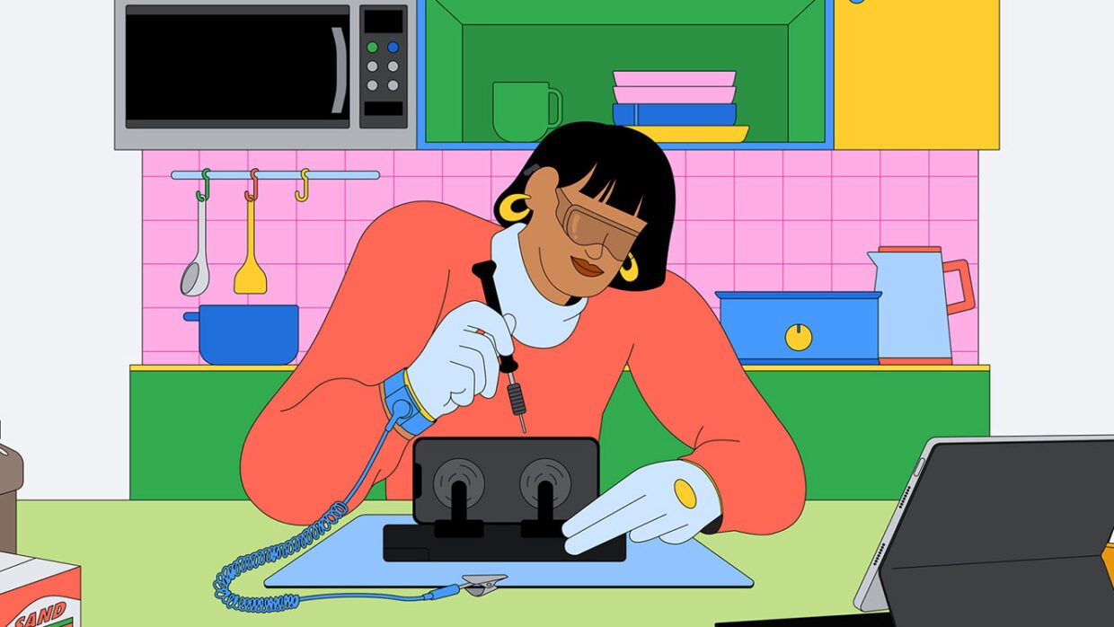 Self service repair