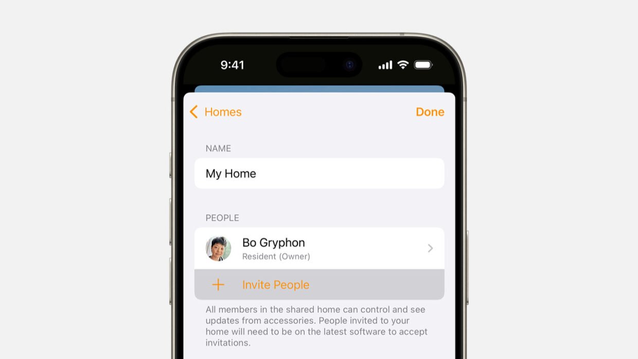 Smart home sharing