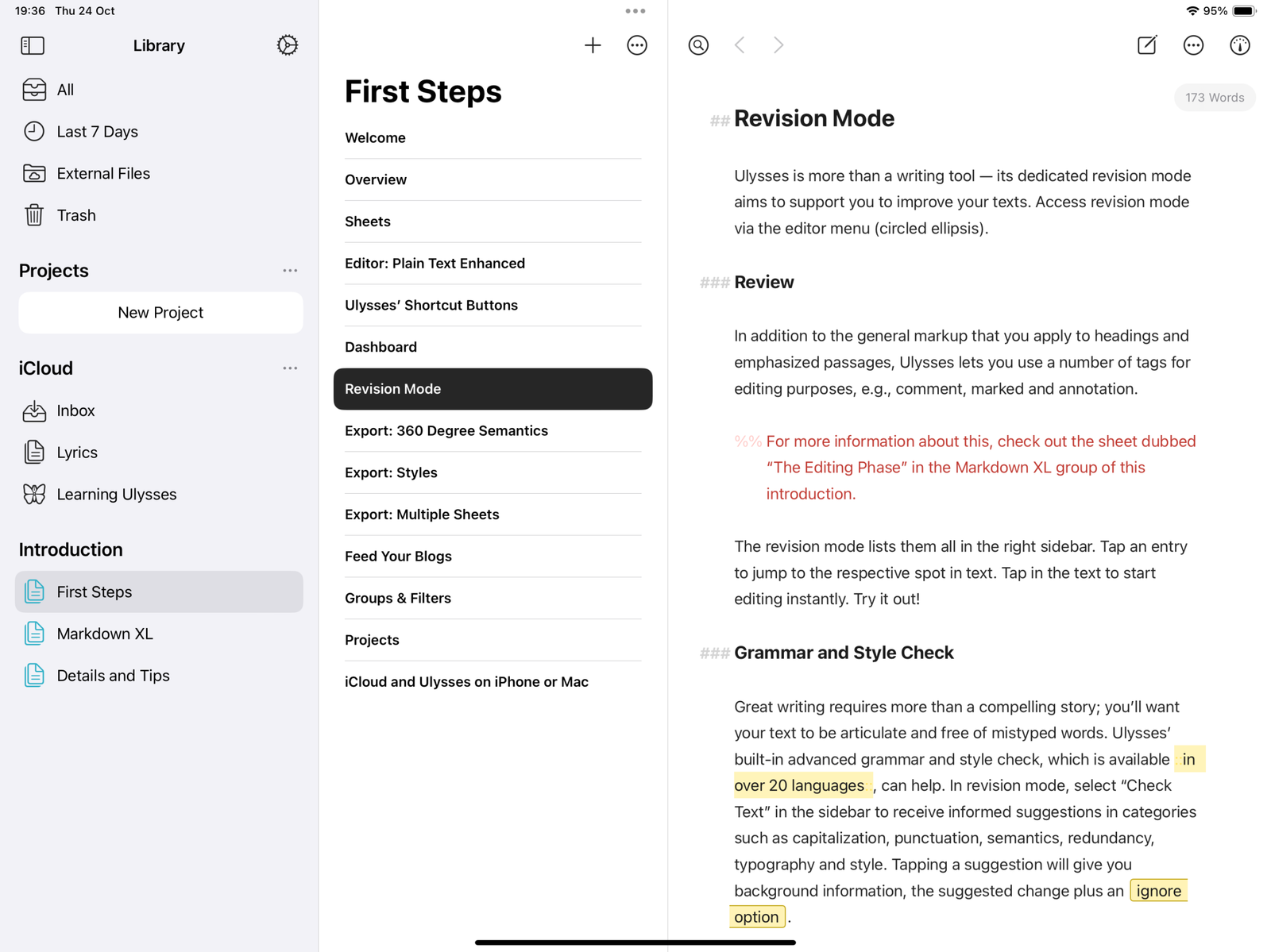 Ulysses for Mac