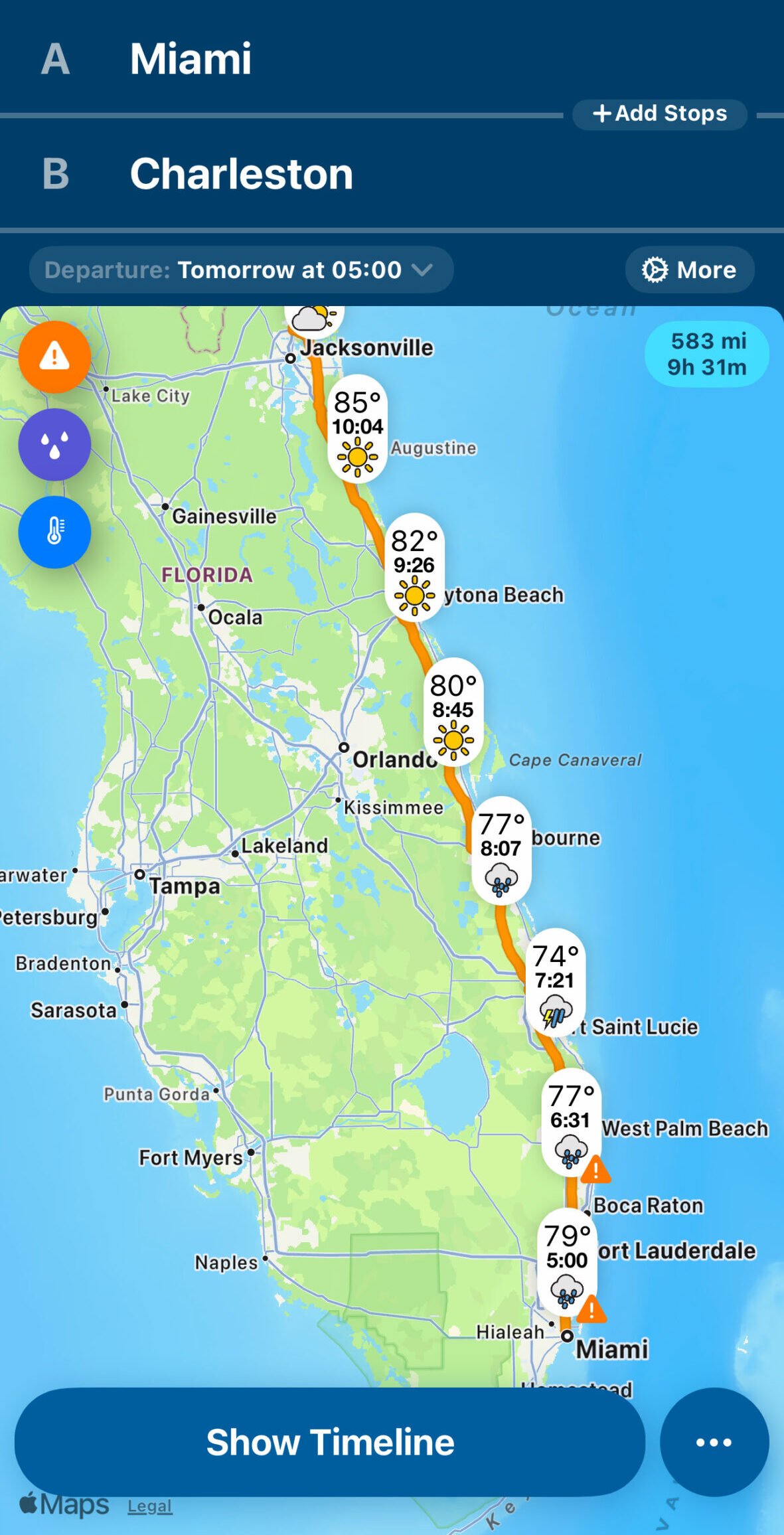 Weather on the Way