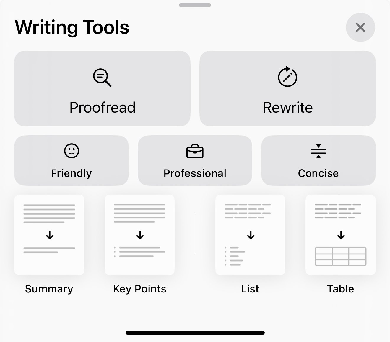 writing tools