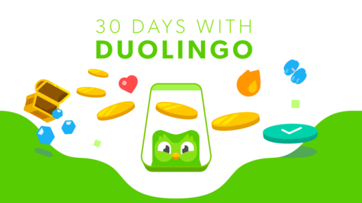 30 days with duolingo