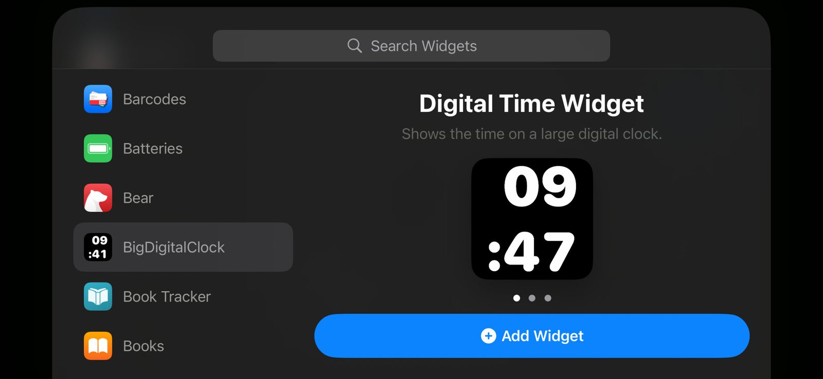 Big Digital Clock