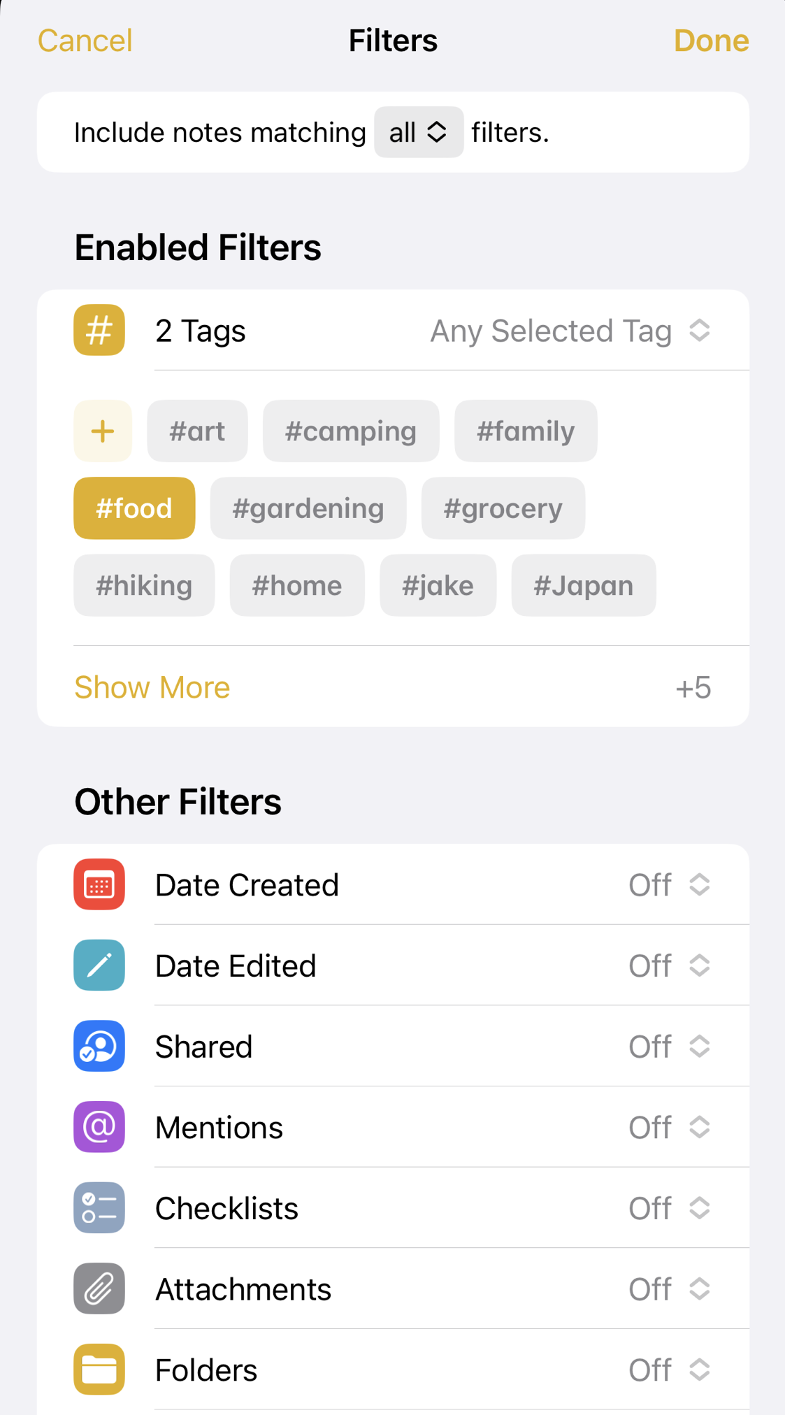 Apple Notes