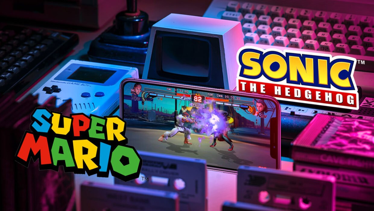 Retro games header