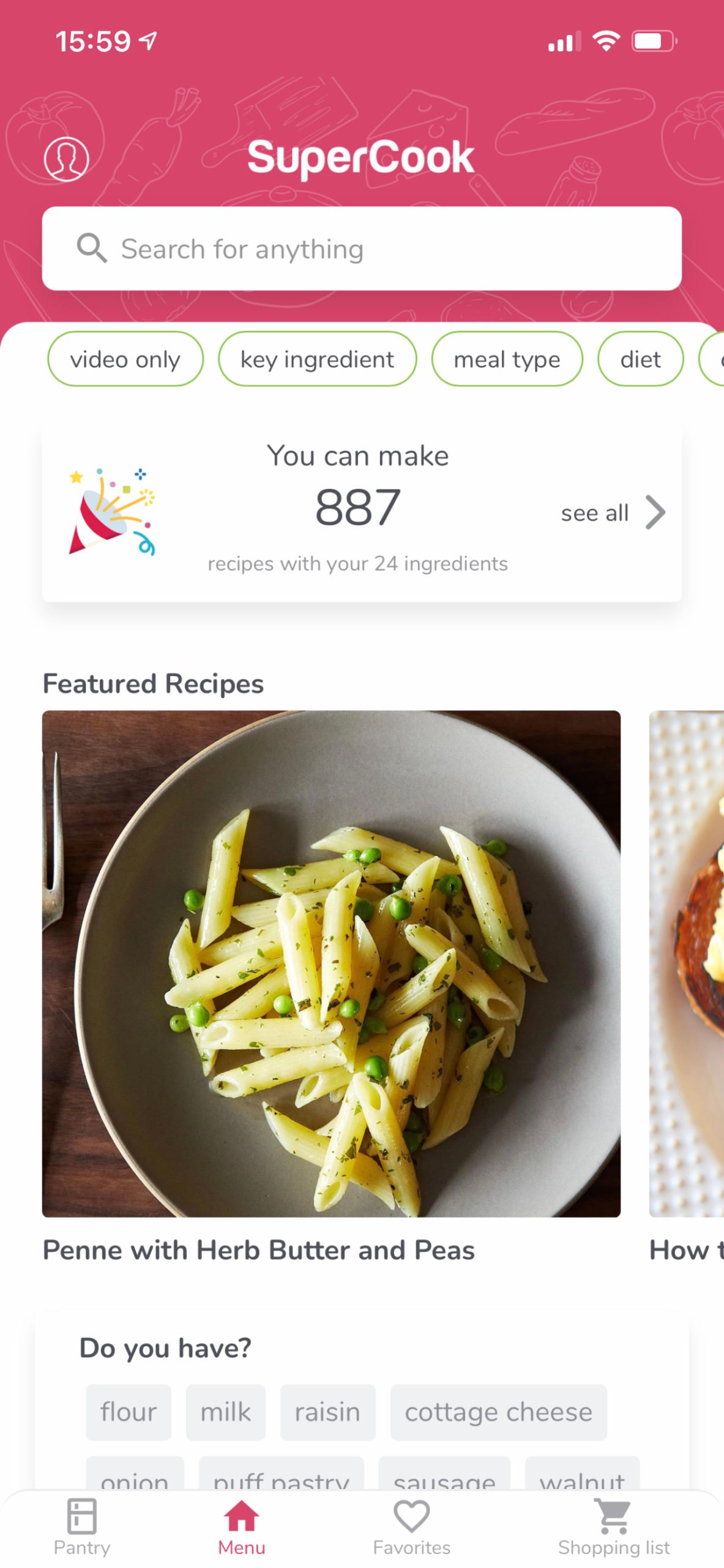 Supercook app