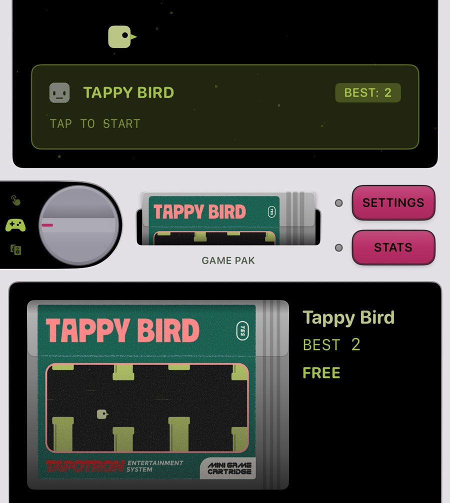 Tapotron games
